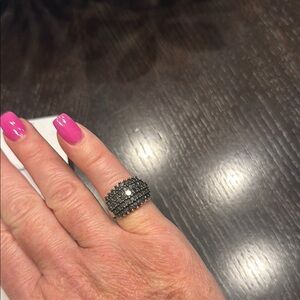 Elegant Black Stone Ring